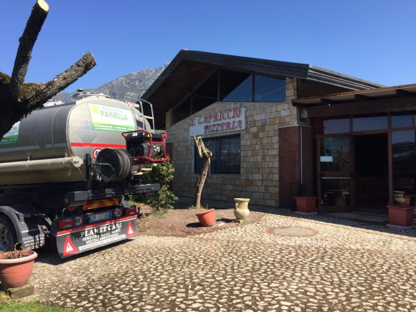 Intervento di sanificazione presso Ristorante – Pizzeria Il Capriccio